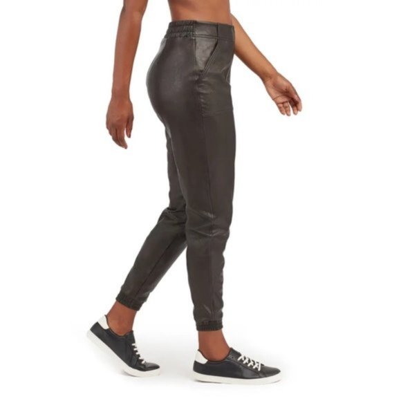 Spanx Faux Leather Jogger - Picture 2 of 6